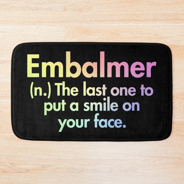 Item preview, Embalmer Definition - Mortuary Science Student Gift designed and sold by ScienceCorner.