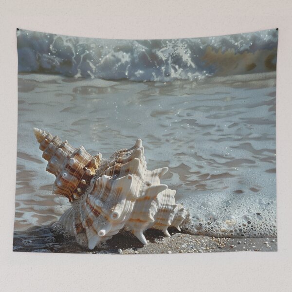 Item preview, Sea shell on the beach 3 designed and sold by AstroRisq.