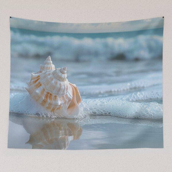 Item preview, Sea shell on the beach 4 designed and sold by AstroRisq.
