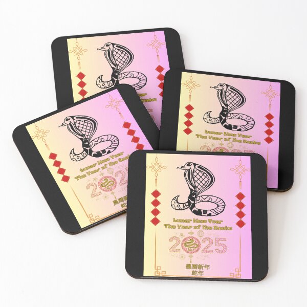 Item preview, Year of the Snake 2025 – Lunar New Year Celebration designed and sold by Splash and Sketch .
