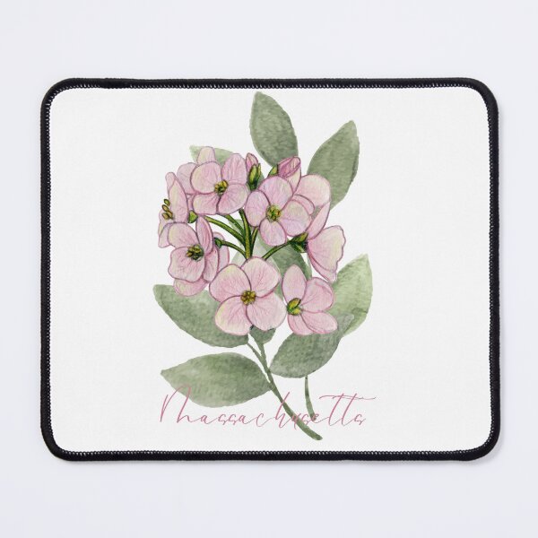 Item preview, Massachusetts Mayflower State Flower Classic T-shirt Sticker designed and sold by ThinkNature!.