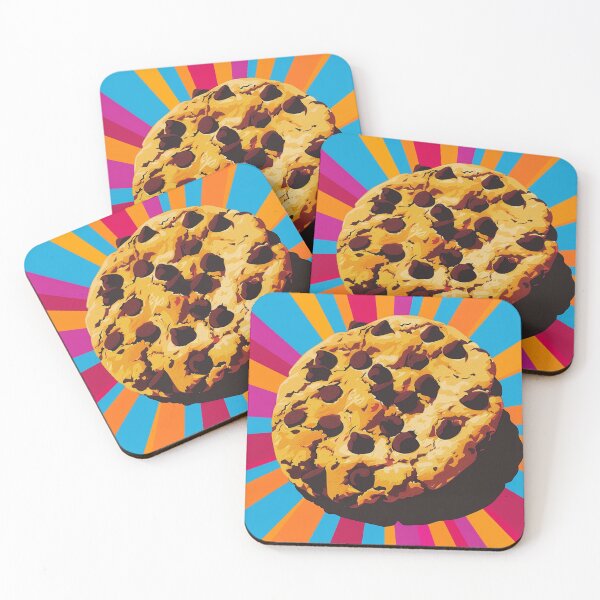Item preview, Chocolate Chip Cookie Pop Art 10 designed and sold by AstroRisq.