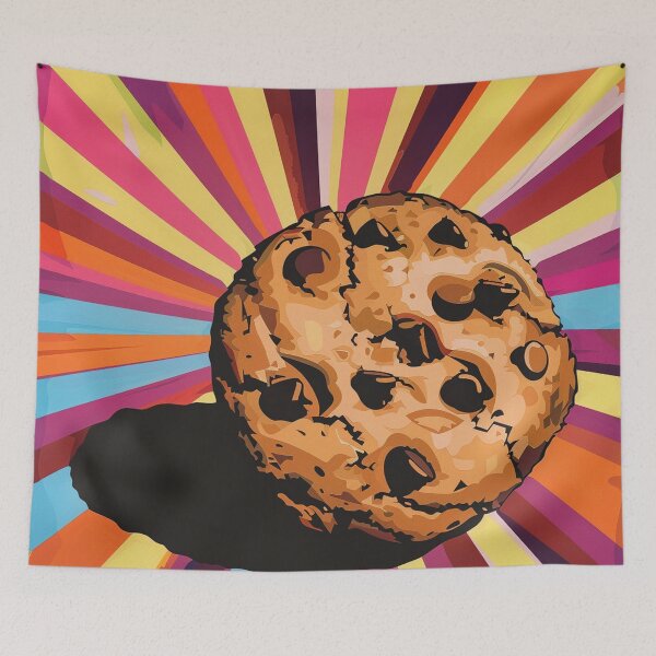 Item preview, Chocolate Chip Cookie Pop Art 12 designed and sold by AstroRisq.