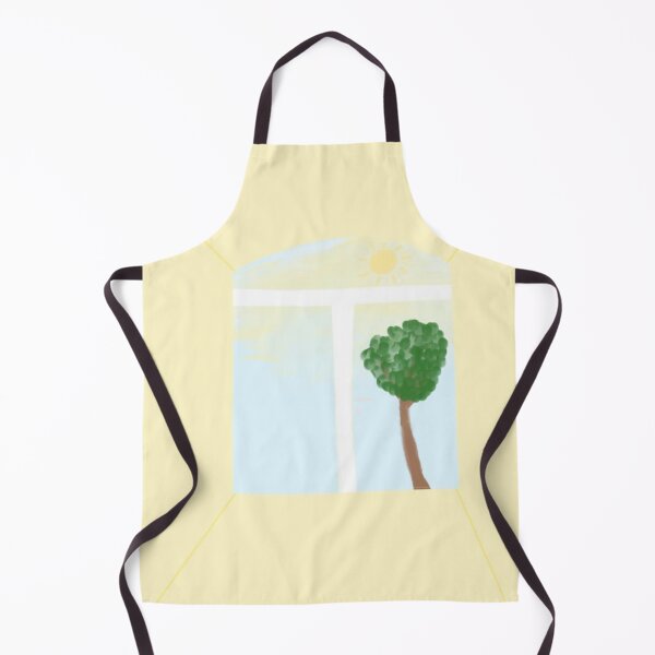 Item preview, Sunlit View Through Window Featuring Tree designed and sold by Beautiful art store.