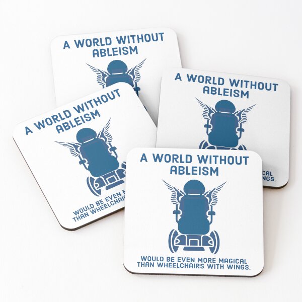 Item preview, A world without ableism  designed and sold by Rachel the Artist .
