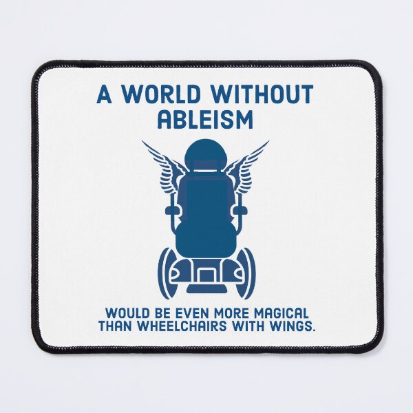 Item preview, A world without ableism  designed and sold by Rachel the Artist .