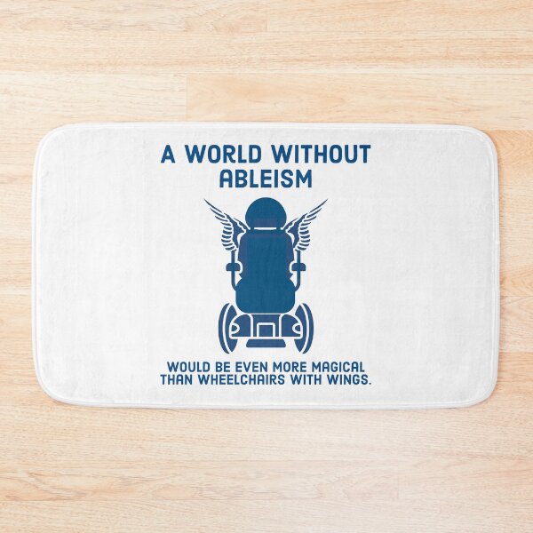 Item preview, A world without ableism  designed and sold by Rachel the Artist .