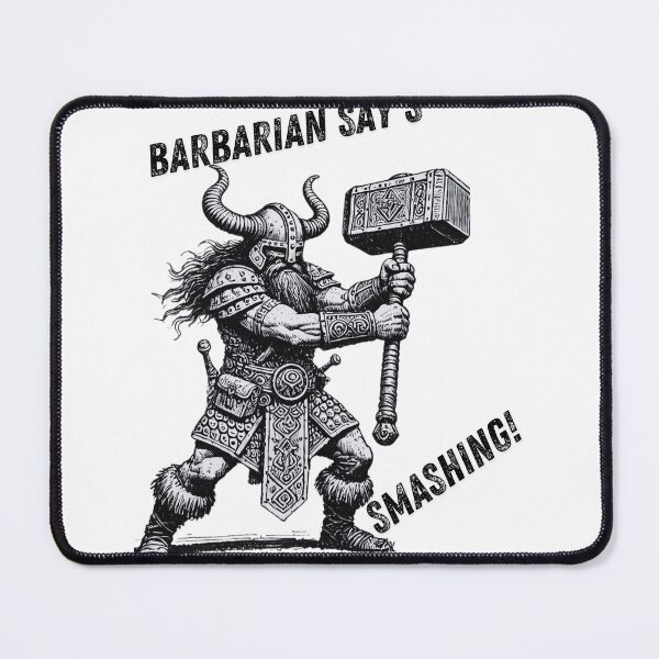 Item preview, Barbarian - Smashing designed and sold by Trying to survive.