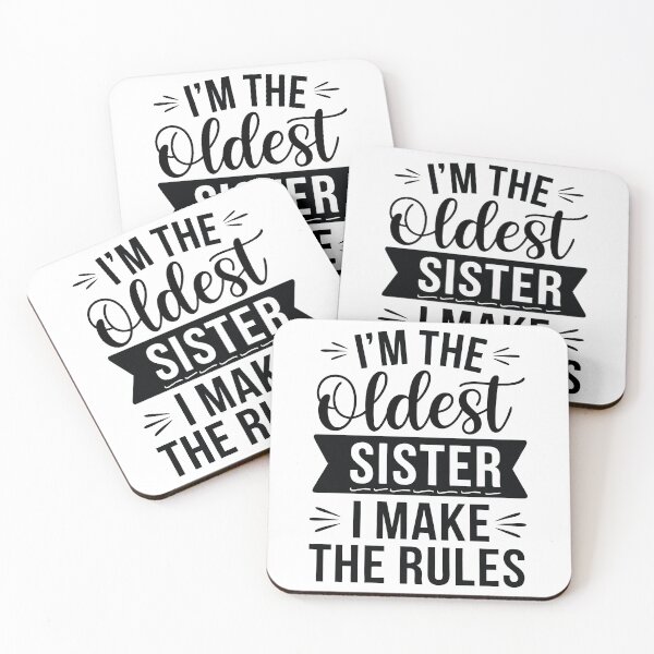 Item preview, Oldest Sister Rule Maker Statement Tee designed and sold by Meme-shirt.