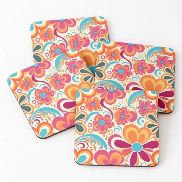 Item preview, Retro Hippie Flowers designed and sold by Djarainj.
