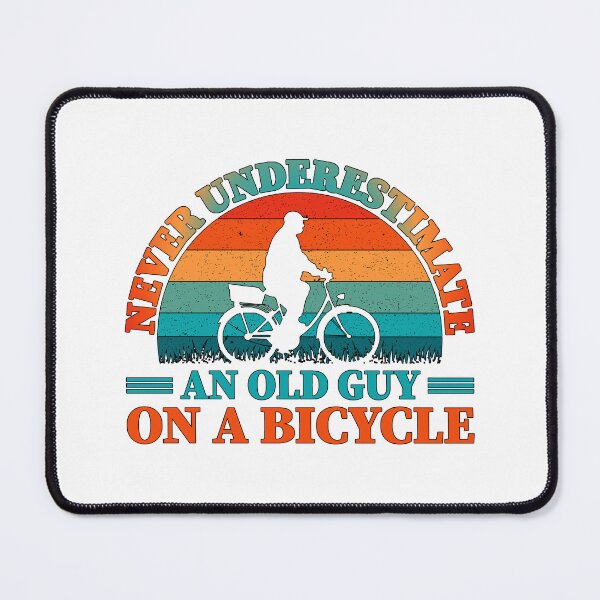 Item preview, NEVER UNDERESTIMATE A SENIOR CIT ON A BIKE designed and sold by WendyMaree.