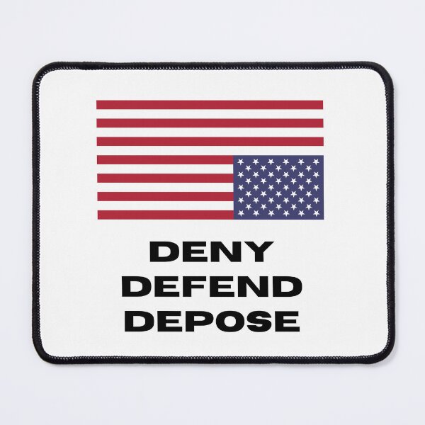 Item preview, Deny Defend Depose upsidedown American Flag - America in Distress designed and sold by WigOutlet.