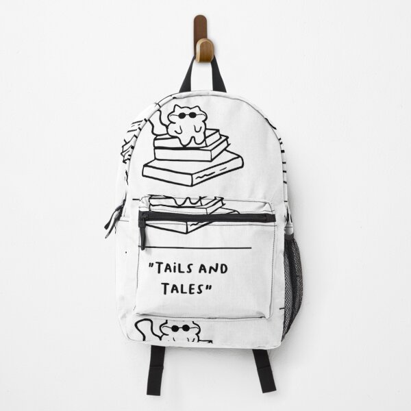 Item preview, "Tails and Tales" | Adorable Cat Illustration designed and sold by RM-Journey.