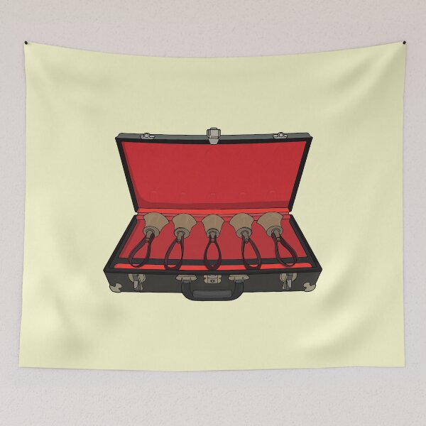 Item preview, Handbells Carrying Set Case Vintage designed and sold by shopdiego.