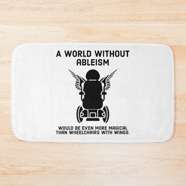 Item preview, A world without ableism  designed and sold by Rachel the Artist .