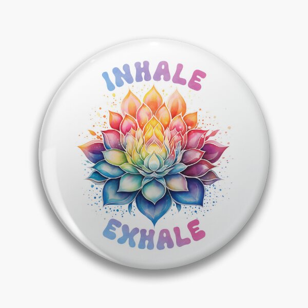 Item preview, Inhale Exhale Lotus Flower designed and sold by Blissvortexshop.