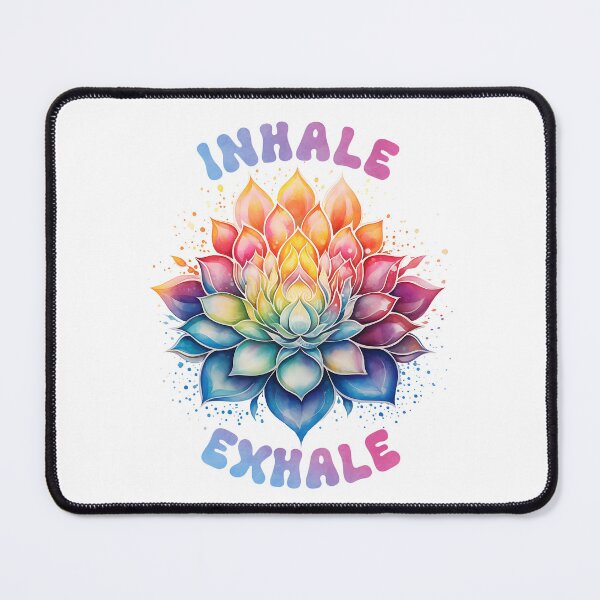 Item preview, Inhale Exhale Lotus Flower designed and sold by Blissvortexshop.