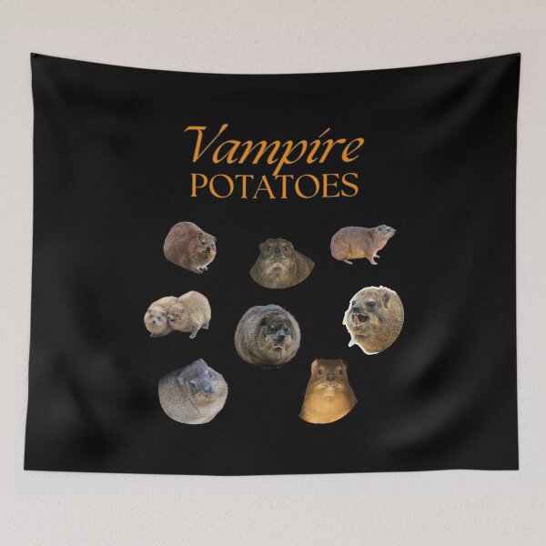 Item preview, Rock Hyrax Photo - Dassie | Cute Vampire Potato designed and sold by matchamoonshop.