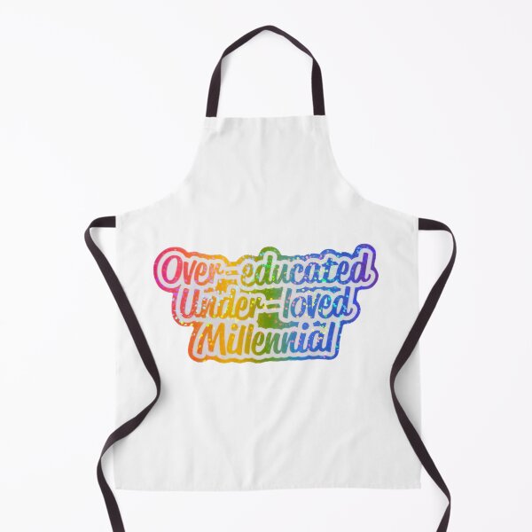 Item preview, Over-Educated Under-loved Millennial-Rainbow Sparkle designed and sold by ASMRSadie.