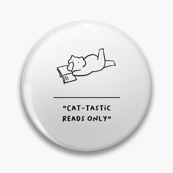 Item preview, "Cat-tastic Reads Only" | Adorable Cat Illustration designed and sold by RM-Journey.