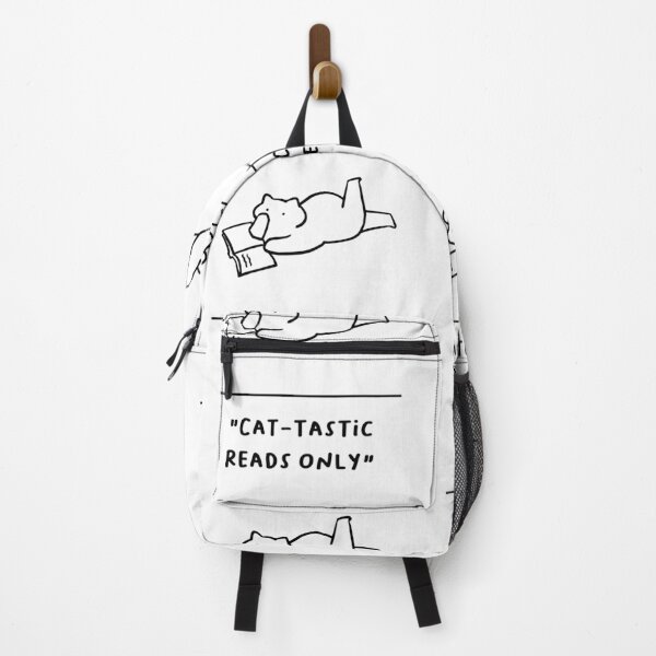Item preview, "Cat-tastic Reads Only" | Adorable Cat Illustration designed and sold by RM-Journey.