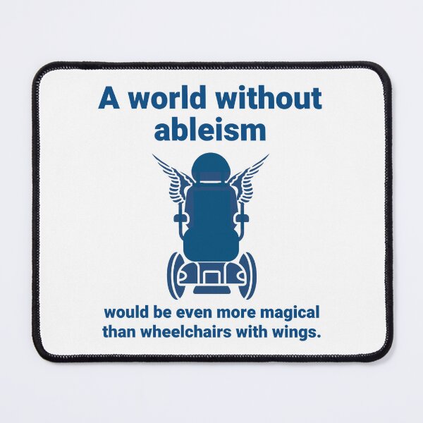 Item preview, A world without ableism  designed and sold by Rachel the Artist .