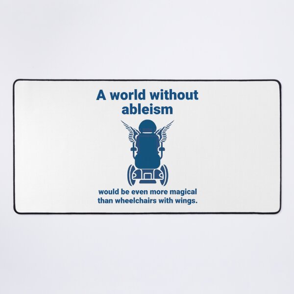 Item preview, A world without ableism  designed and sold by Rachel the Artist .