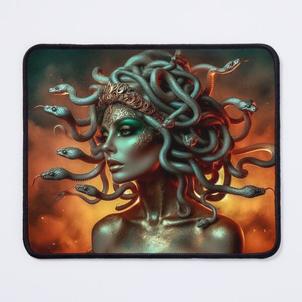 Item preview, Medusa's Gaze-The Enchantress of Serpents #1 designed and sold by noelallumphoto.