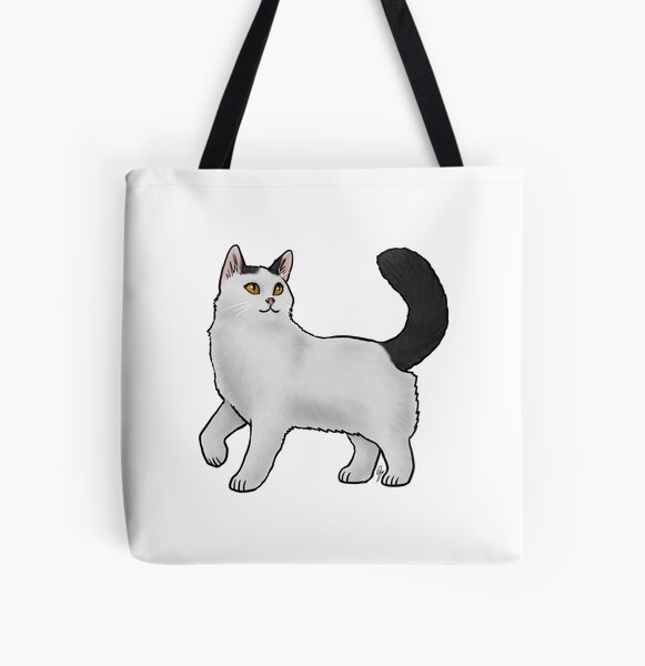 Item preview, Cat - Turkish Van - Black and White designed and sold by Jennifer Stolzer.