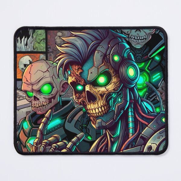 Item preview, Cybernetic Skeleton Warriors in a Post-Apocalyptic World designed and sold by Thaivi Design.