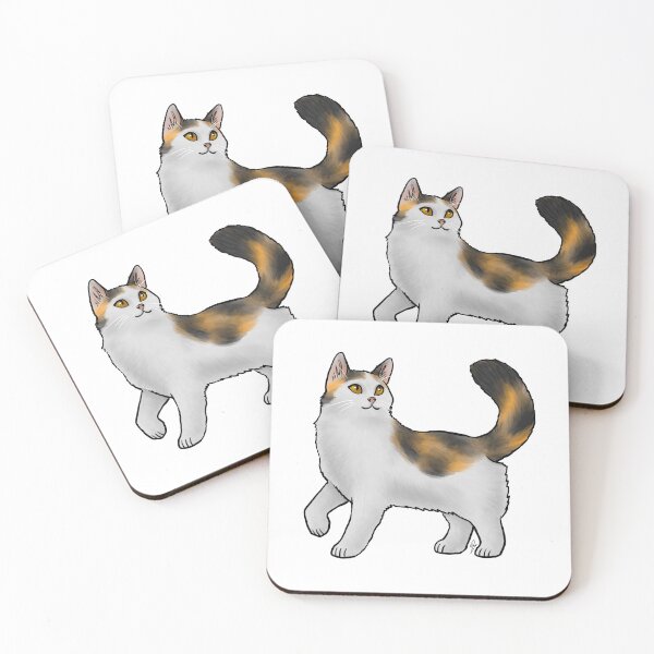 Item preview, Cat - Turkish Van - Calico and White designed and sold by Jennifer Stolzer.