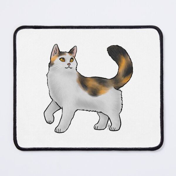 Item preview, Cat - Turkish Van - Calico and White designed and sold by Jennifer Stolzer.