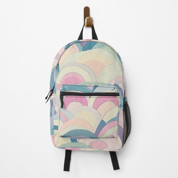 Item preview, Pastel scallops of pretty colors. designed and sold by liana campbell.