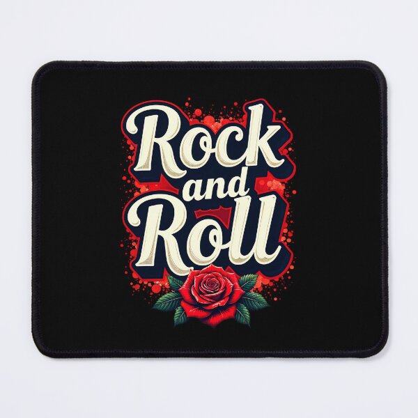 Item preview, Rock And Roll Rose Design designed and sold by TheArtOfPat.