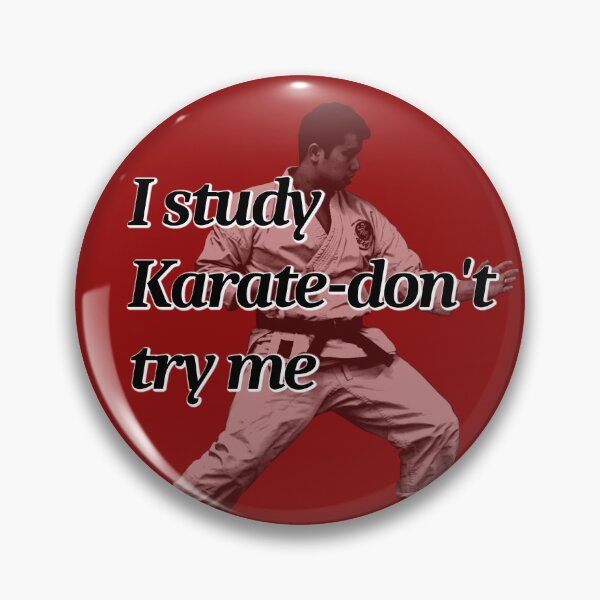 Item preview, I study KARATE -DOn't try me designed and sold by Kaze-KaiKarate.