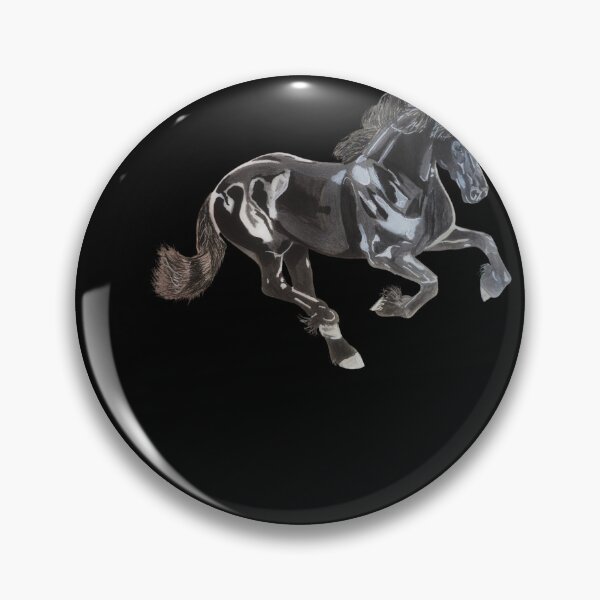Item preview, Friesian Hand drawn horse equine  designed and sold by Renee Pallister-Cook.