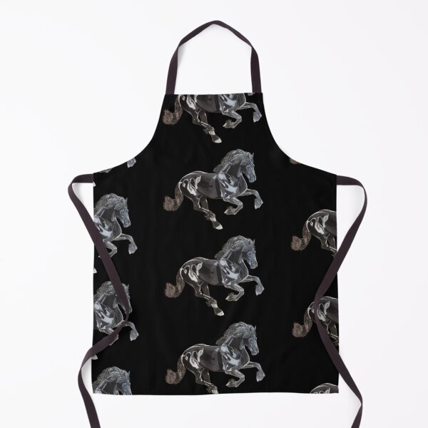 Item preview, Friesian Hand drawn horse equine designed and sold by Renee Pallister-Cook.