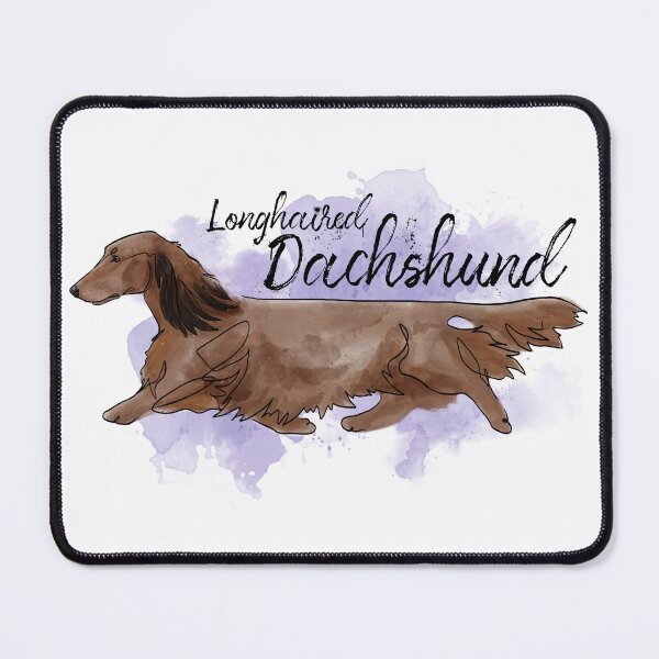 Item preview, Dachshund (Longhaired) Watercolor designed and sold by Spinyflowerart.