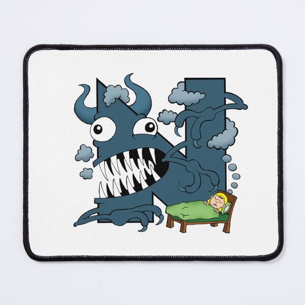 Item preview, Letter N Nightmare designed and sold by alphatoons.