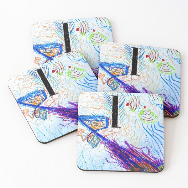 Item preview, Vibrant Shapes of Consant Movement designed and sold by Milyoasis.
