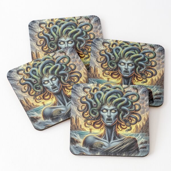 Item preview, Medusa's Gaze-The Enchantress of Serpents #3 designed and sold by noelallumphoto.