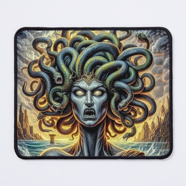 Item preview, Medusa's Gaze-The Enchantress of Serpents #3 designed and sold by noelallumphoto.