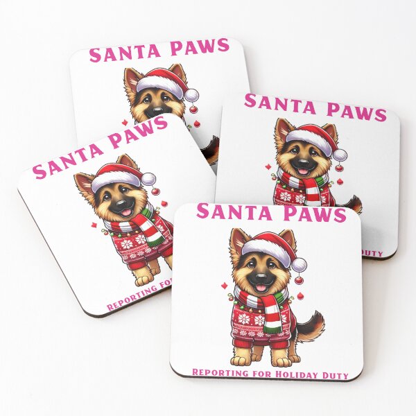 Item preview, Adorable German Shepard Dog Christmas  designed and sold by WearitToday.