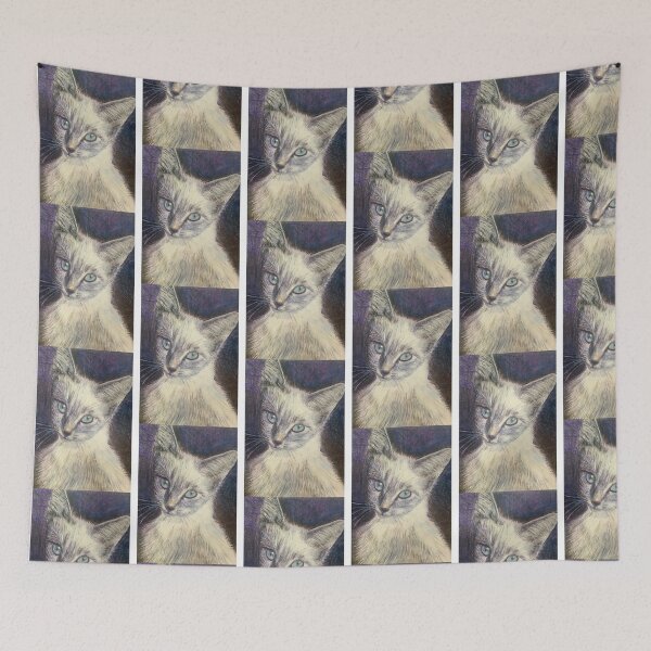 Item preview, Gato siamés buey designed and sold by Jacinta hunt.