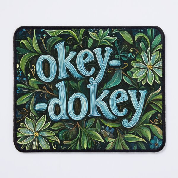 Item preview, Okey Dokey everything is just fine. designed and sold by liana campbell.