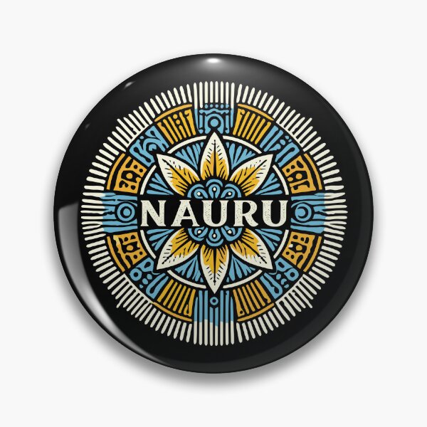 Item preview, NAURU - Tribal Pattern Art - Tropical Island Flower - Nauran designed and sold by Darling DeDe.