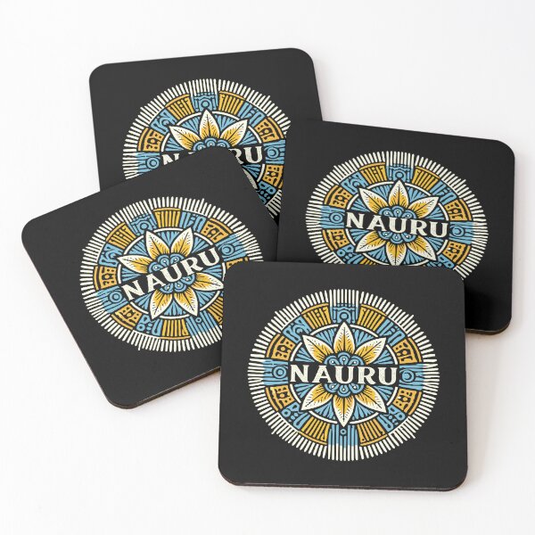 Item preview, NAURU - Tribal Pattern Art - Tropical Island Flower - Nauran designed and sold by Darling DeDe.