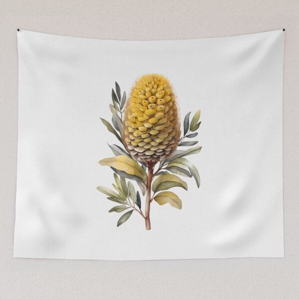 Item preview, Yellow Banksia designed and sold by HOMETOWN86.
