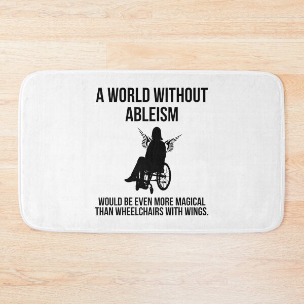 Item preview, A world without ableism  designed and sold by Rachel the Artist .