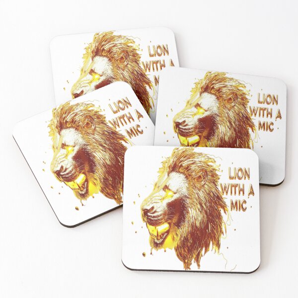 Item preview, Radheya - Lion With a Mic Mask designed and sold by TheLionWithAMic.